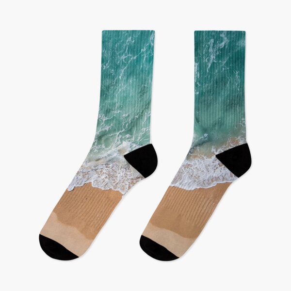 Item preview, Ocean Waves on Sandy Beach - Coastal Shoreline designed and sold by OugelShop.