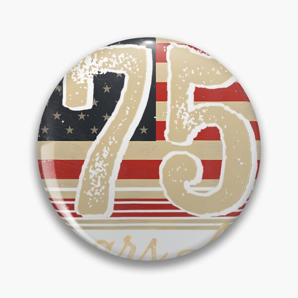 Item preview, Built 75 Years Ago Funny 75Th Birthday Usa Flag designed and sold by TysonLangosh.