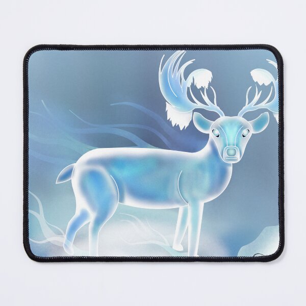 Item preview, Winter Stag Illustration designed and sold by RamblingFox.