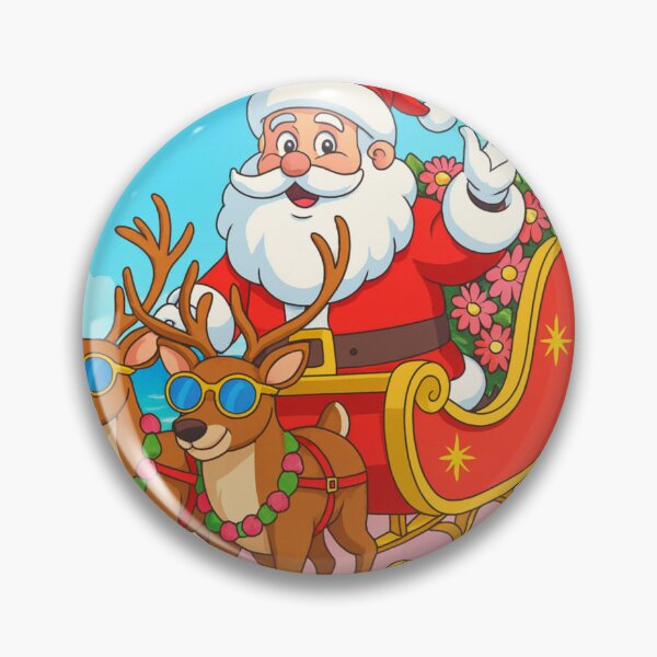 Item preview, Tropical Sleigh Ride — Santa in Paradise designed and sold by Laugh & Rewind .