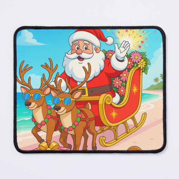Item preview, Tropical Sleigh Ride — Santa in Paradise designed and sold by Laugh & Rewind .
