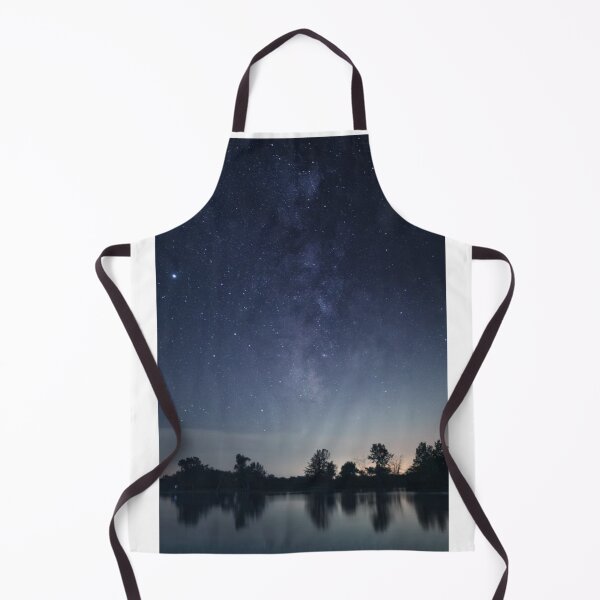 Item preview, Night Sky River Reflection Photographic Print designed and sold by Mother-Nature65.