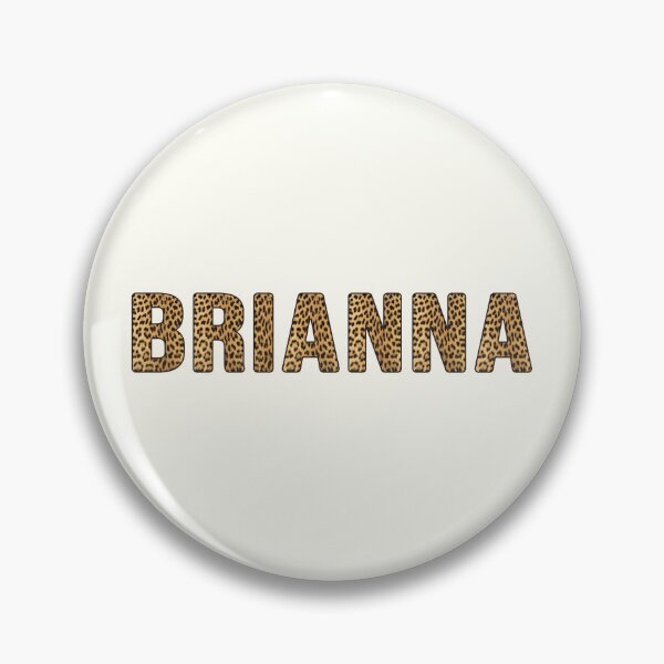 Item preview, Brianna Name Leopard Print designed and sold by Jeallan Designs.