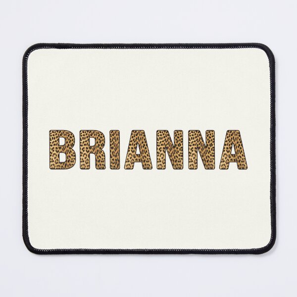 Item preview, Brianna Name Leopard Print designed and sold by Jeallan Designs.