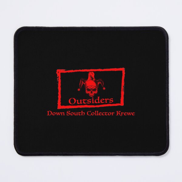 Item preview, The Outsiders Red Skull Krewe Inspired Emblem designed and sold by ANTYDEPAUL.