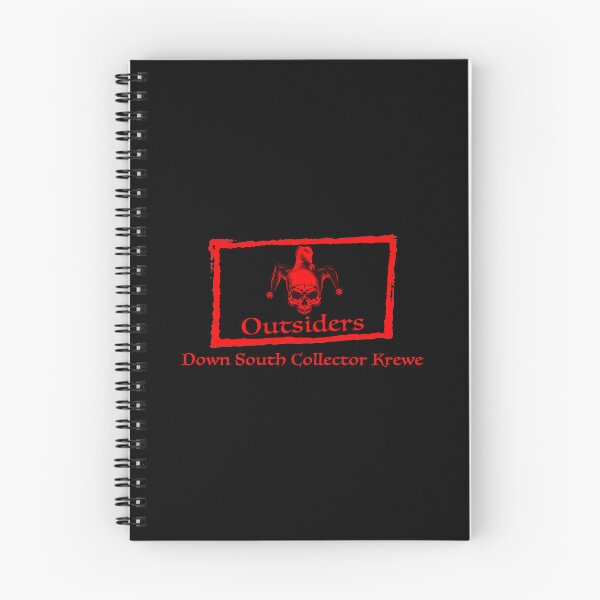 Item preview, The Outsiders Red Skull Krewe Inspired Emblem designed and sold by ANTYDEPAUL.