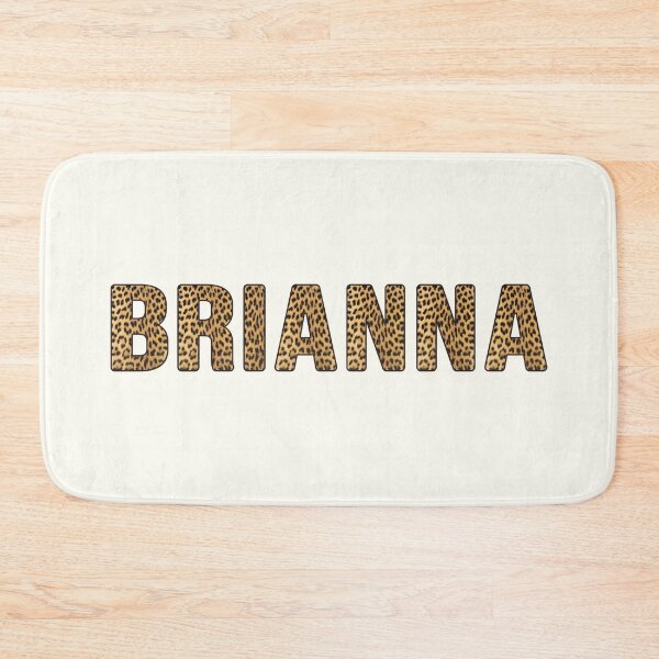 Item preview, Brianna Name Leopard Print designed and sold by Jeallan Designs.