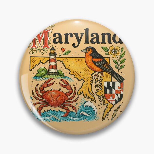 Item preview, Maryland designed and sold by FrictionMaxxing.