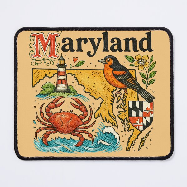 Item preview, Maryland designed and sold by FrictionMaxxing.