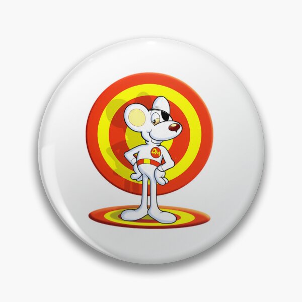 Item preview, Danger Mouse Cartoon Movie Mouse Funny Vintage Retro 80s   designed and sold by er-danocen.
