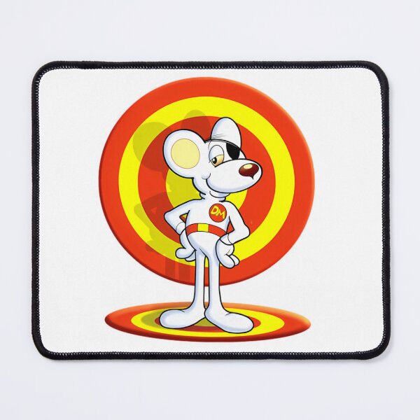 Item preview, Danger Mouse Cartoon Movie Mouse Funny Vintage Retro 80s   designed and sold by er-danocen.