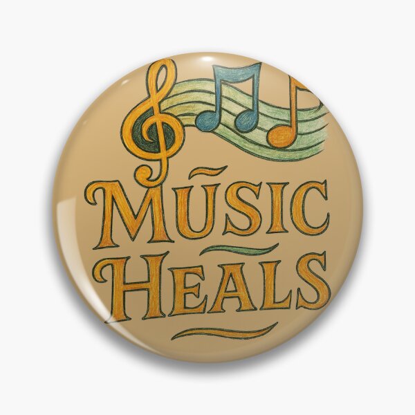 Item preview, Music Heals designed and sold by FrictionMaxxing.