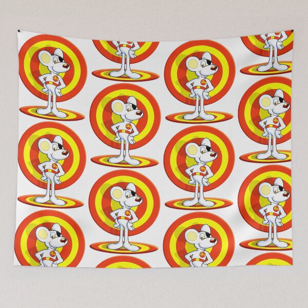 Item preview, Danger Mouse Cartoon Movie Mouse Funny Vintage Retro 80s   designed and sold by er-danocen.