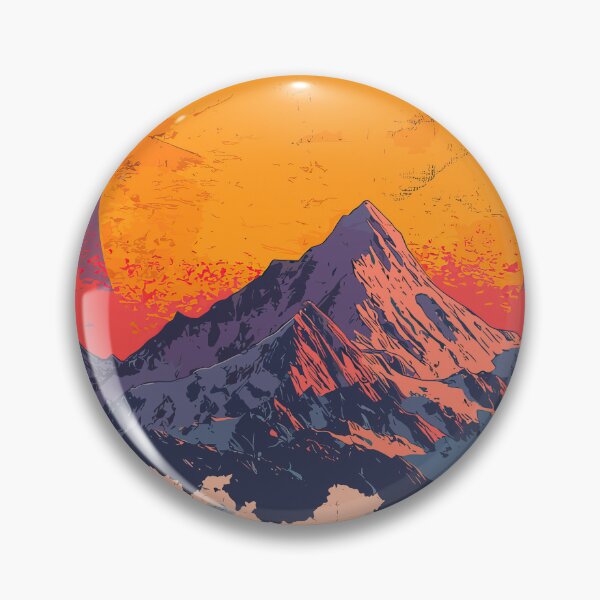 Item preview, Mountains at Sunset designed and sold by Liededrom..