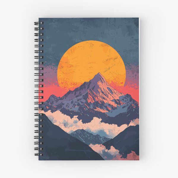 Item preview, Mountains at Sunset designed and sold by Liededrom..