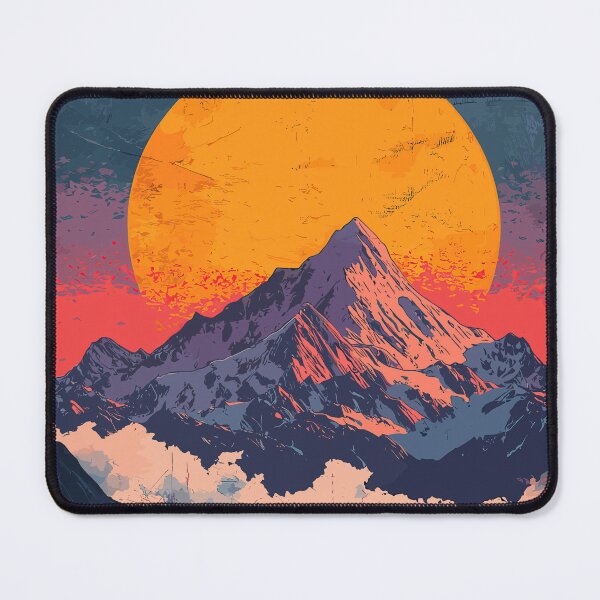 Item preview, Mountains at Sunset designed and sold by Liededrom..