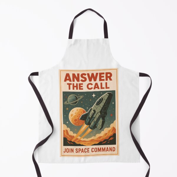 Item preview, Join Space Command Retro Rocket Launch Recruitment Poster. designed and sold by The-T-In-Retro.