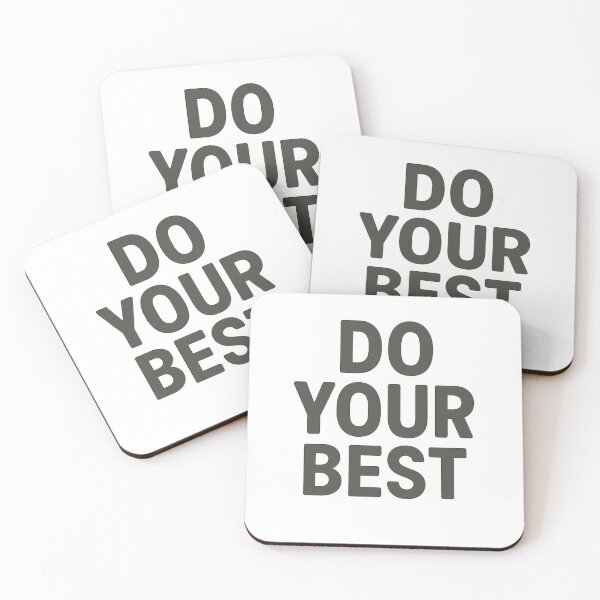 Item preview, Do Your Best Minimal Typography designed and sold by VibeLab_Art.