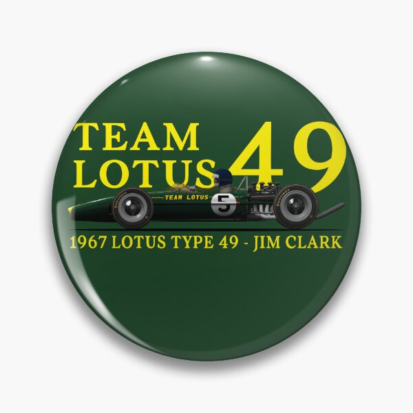 Item preview, Formula 1 Jim Clark Lotus 49 T-shirt designed and sold by AeroStudioD.