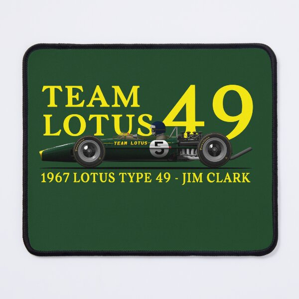 Item preview, Formula 1 Jim Clark Lotus 49 T-shirt designed and sold by AeroStudioD.
