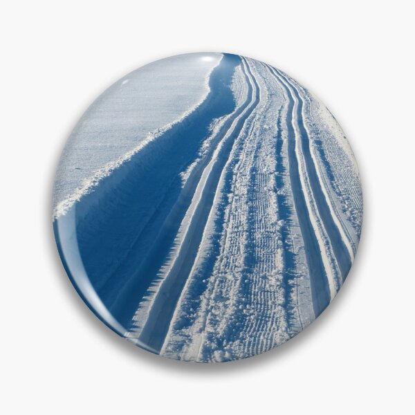 Item preview, Distant Snow Tracks To the Horizon Photographic Print designed and sold by Mother-Nature65.