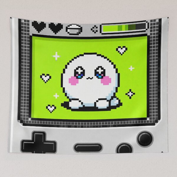 Item preview, Retro Virtual Pet Digital Companion 90s Nostalgia Y2K Gaming Culture designed and sold by GiftsForge.