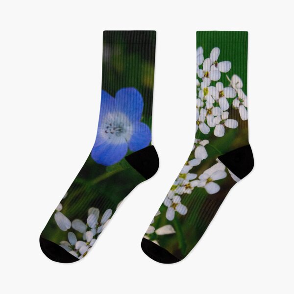 Item preview, Blue and White flowers designed and sold by JLParker_Creates.