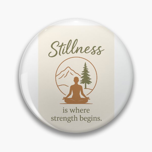 Item preview, Stillness is where strength begins designed and sold by Tomattorini.