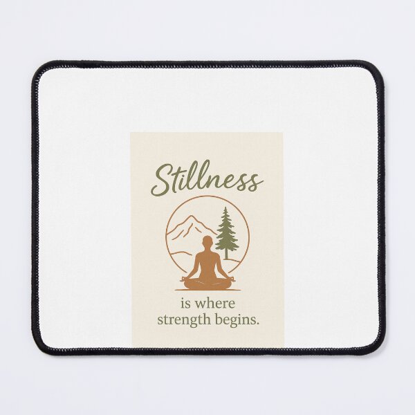 Item preview, Stillness is where strength begins designed and sold by Tomattorini.