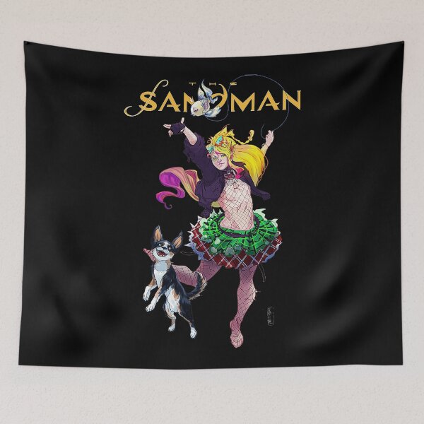 Item preview, The Sandman Cheerful Character Dancing Dog designed and sold by StevMarkham.