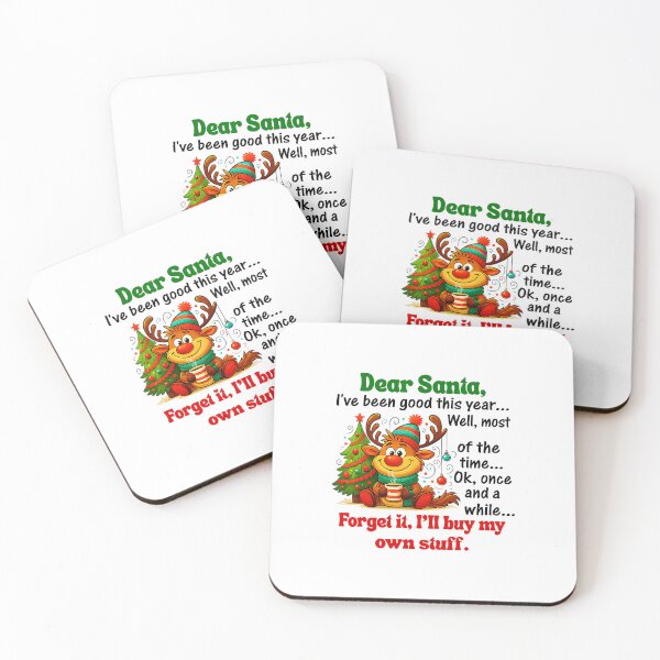 Item preview, Dear Santa Ive Been Good This Year  designed and sold by WayTBeenkenArt.