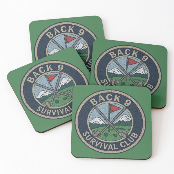 Item preview, Back 9 Survival Club | Styled As A Embroidered Patch Golf Gift Classic Retro Design designed and sold by Searching ideas.