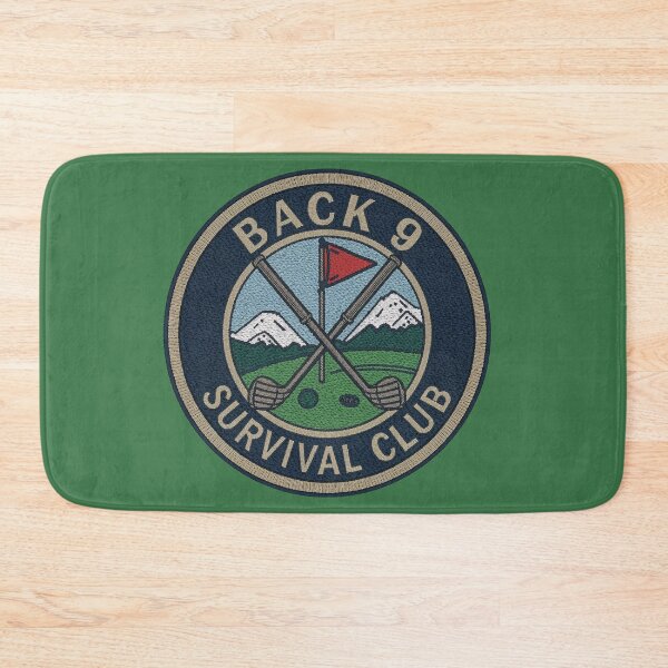 Item preview, Back 9 Survival Club | Styled As A Embroidered Patch Golf Gift Classic Retro Design designed and sold by Searching ideas.