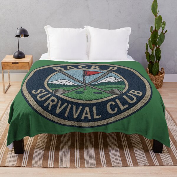 Item preview, Back 9 Survival Club | Styled As A Embroidered Patch Golf Gift Classic Retro Design designed and sold by Searching ideas.