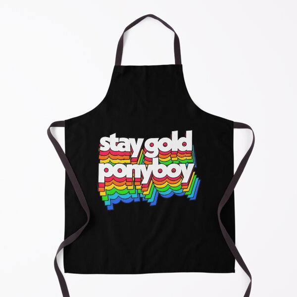 Item preview, The Outsiders Retro Rainbow Ponyboy Lettering designed and sold by ANTYDEPAUL.