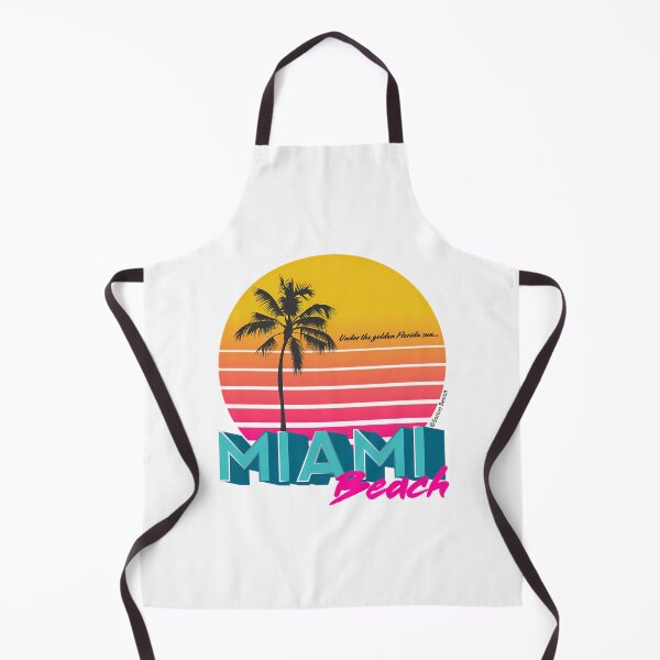 Item preview, Retro Miami Beach Sunset designed and sold by rand-ylim.