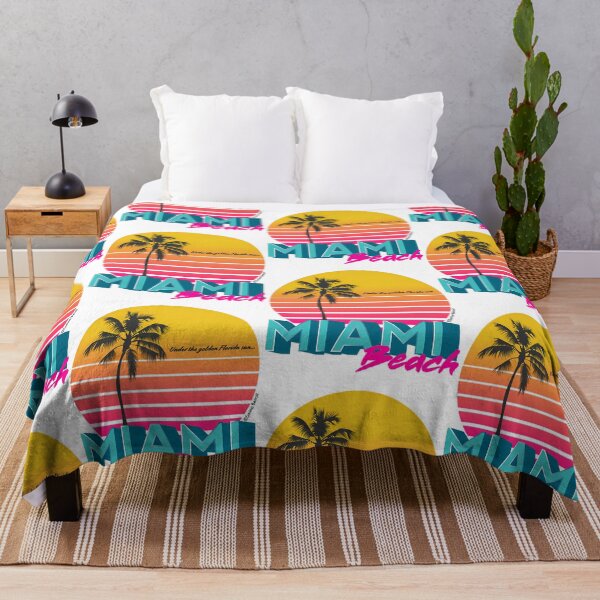 Item preview, Retro Miami Beach Sunset designed and sold by rand-ylim.