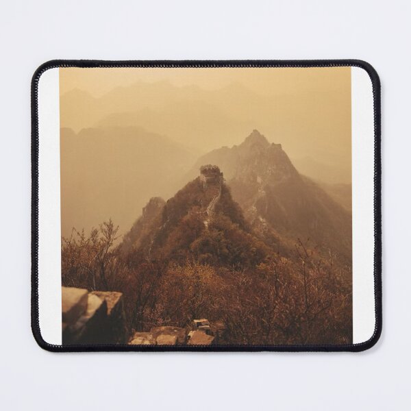 Item preview, Yellow Haze Mountain Range Photographic Print designed and sold by Mother-Nature65.
