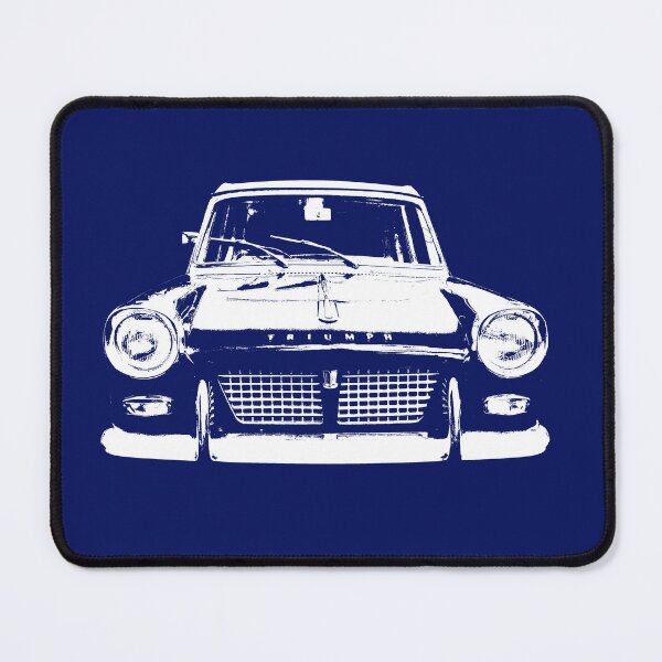 Item preview, Triumph Herald classic 1960s British car monoblock white designed and sold by soitwouldseem.