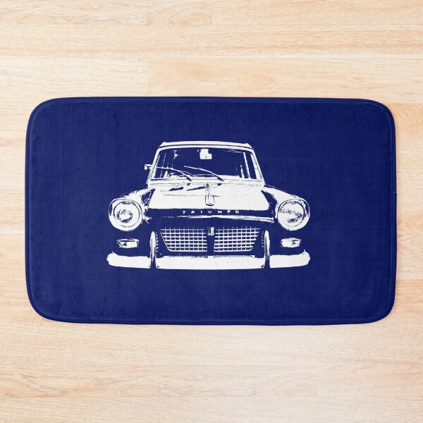 Item preview, Triumph Herald classic 1960s British car monoblock white designed and sold by soitwouldseem.
