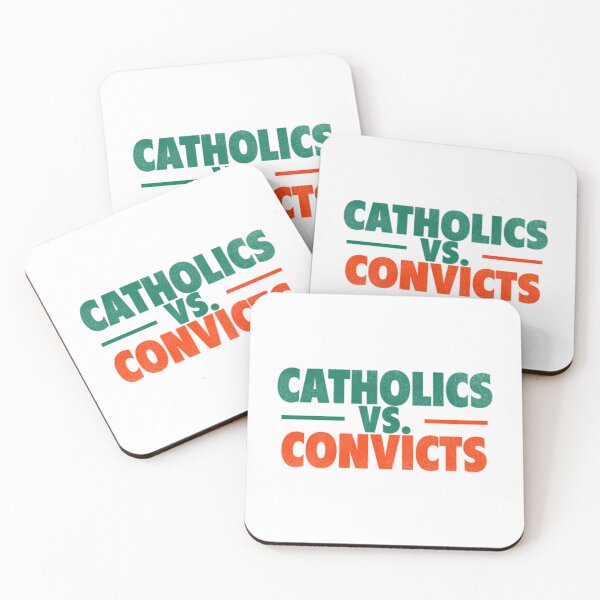 Item preview, Catholics Vs. Convicts Retro 1988 Football Game designed and sold by rand-ylim.