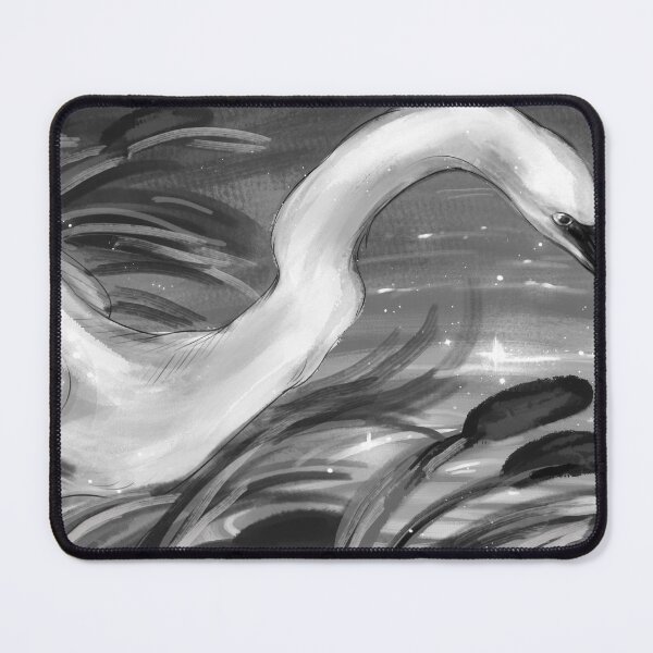 Item preview, heron among cattails designed and sold by auphanlm.