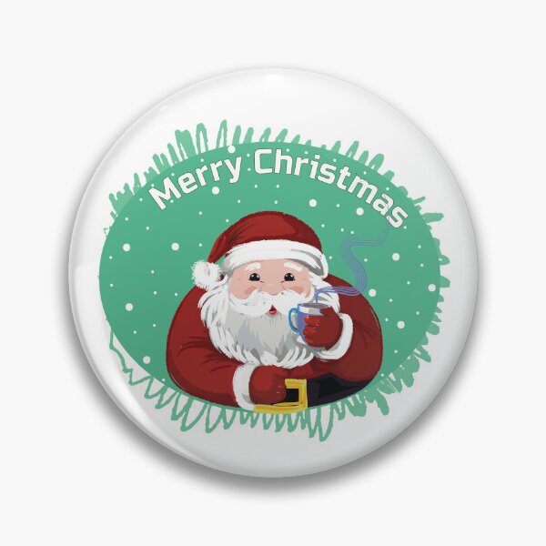 Item preview, Santa with Coffee  designed and sold by AARA DESIGNS.