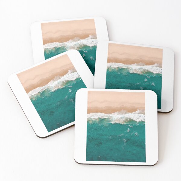 Item preview, Green Sea Golden Beach Photographic Print designed and sold by Mother-Nature65.