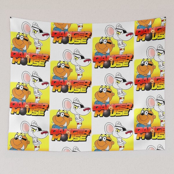 Item preview, Danger Mouse Vintage Retro 80s Movie Funny Cartoon   designed and sold by er-danocen.