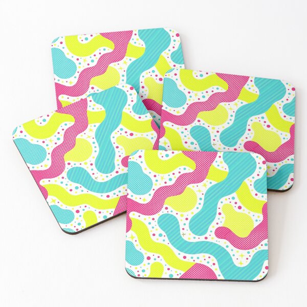 Item preview, Vibrant memphis style seamless pattern designed and sold by Oximus.