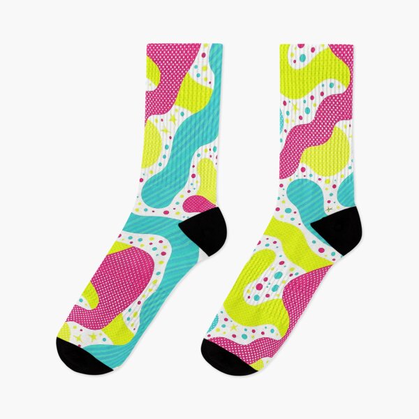 Item preview, Vibrant memphis style seamless pattern designed and sold by Oximus.
