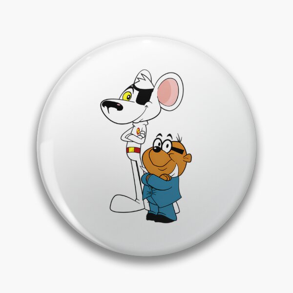 Item preview, Danger Mouse Retro Mouse Funny 80s Movie Cartoon Vintage   designed and sold by er-danocen.