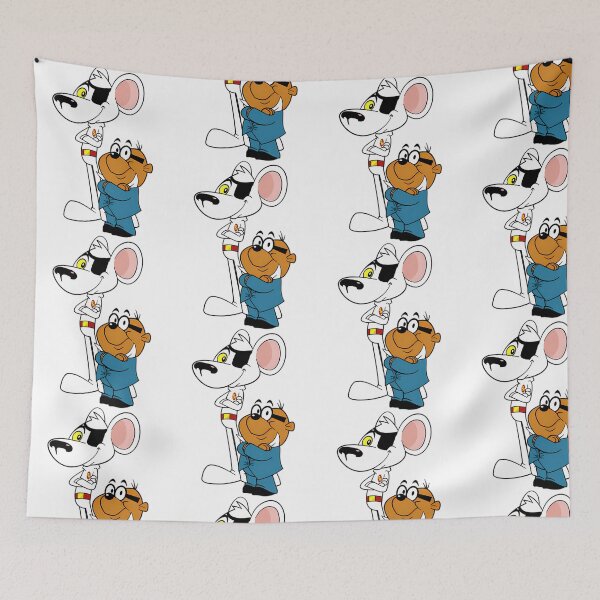 Item preview, Danger Mouse Retro Mouse Funny 80s Movie Cartoon Vintage   designed and sold by er-danocen.