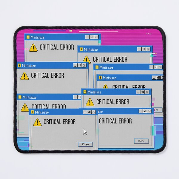 Item preview,  Windows Error Message Retro Computer Vaporwave 90s Internet Aesthetic designed and sold by GiftsForge.
